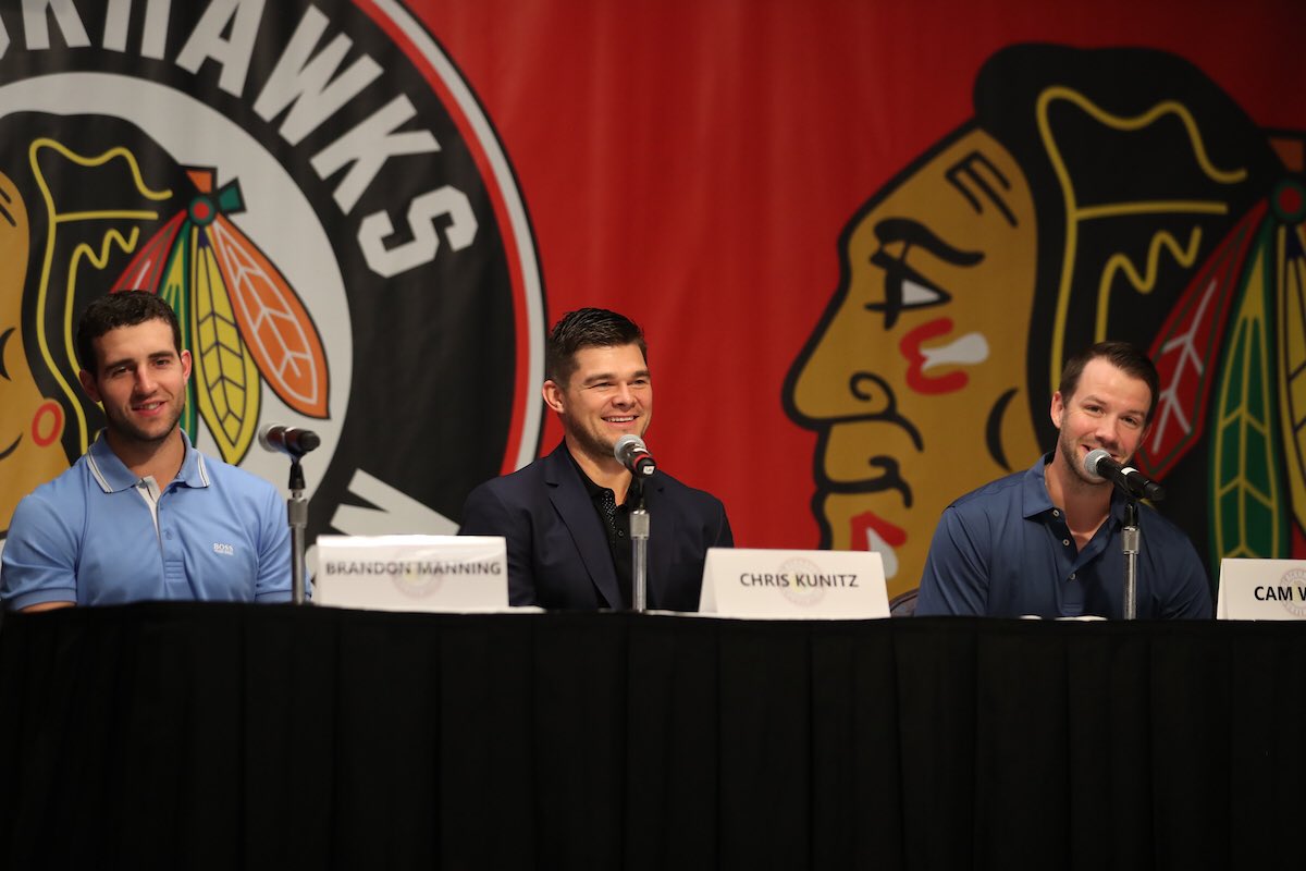 Brandon Manning (@mandog1990) on Twitter photo great first weekend in Chicago! pretty cool experience being a part of <a href="/NHLBlackhawks/">Chicago Blackhawks</a> convention..canât wait to get the season started! great first weekend in Chicago! pretty cool experience being a part of <a href="/NHLBlackhawks/">Chicago Blackhawks</a> convention..canât wait to get the season started!