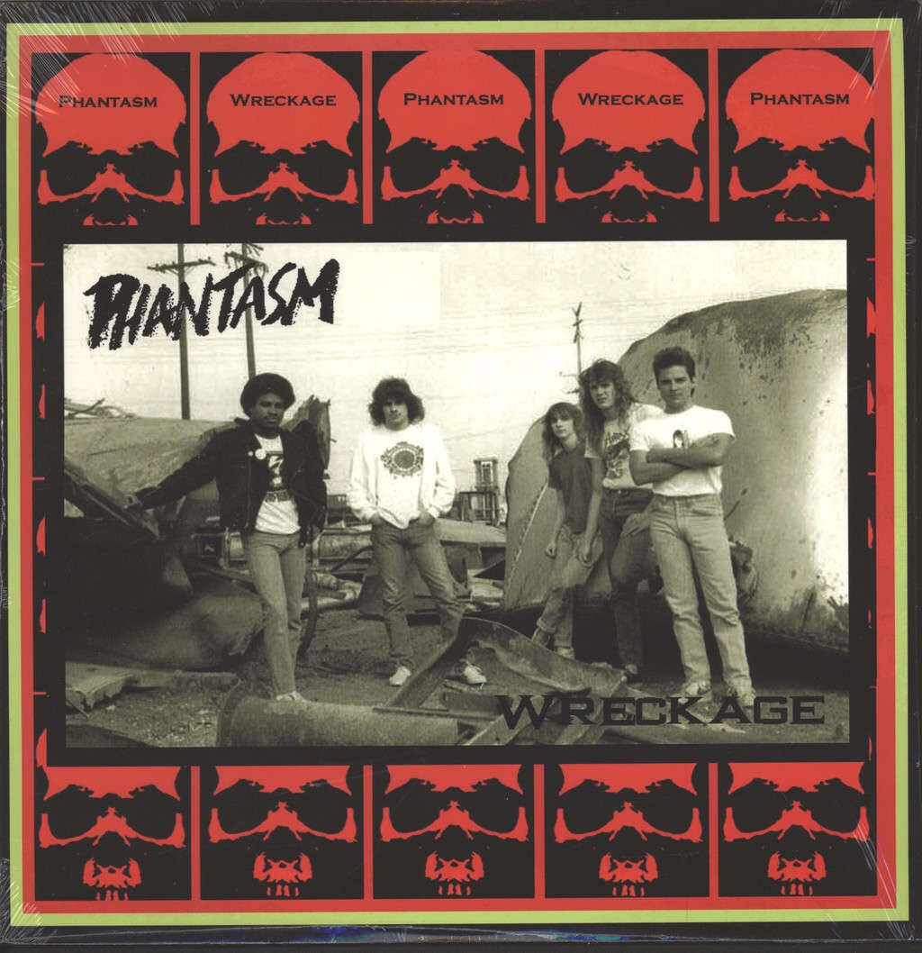 ThisDayInMETAL's tweet photo. Aug 1st 2001 #Phantasm released their compilation album “Wreckage”
#PrayForPower #Depression #FutureVictims #ThrashMetal 

Did you know...
The band consisted of early Metallica bassist @RonMcGovney, Hirax singer Katon W. De Pena, and prolific drummer @GeneHoglan. https://t.co/ZhCUAv7fpS