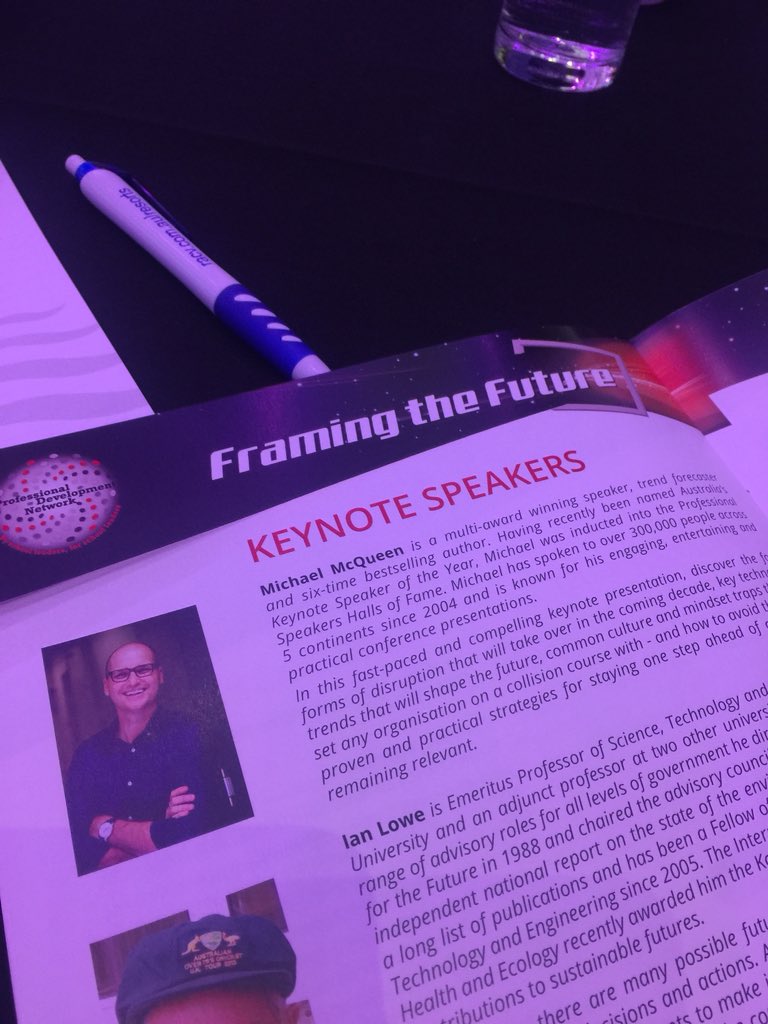 GAllardice's tweet photo. @michael_mcqueen  #PDN2018 Four Barriers to the Shift in Education 1. Professional Pride 2. Practicalities 3. Competing Priorities 4. Confidence https://t.co/10bAb5Jovv