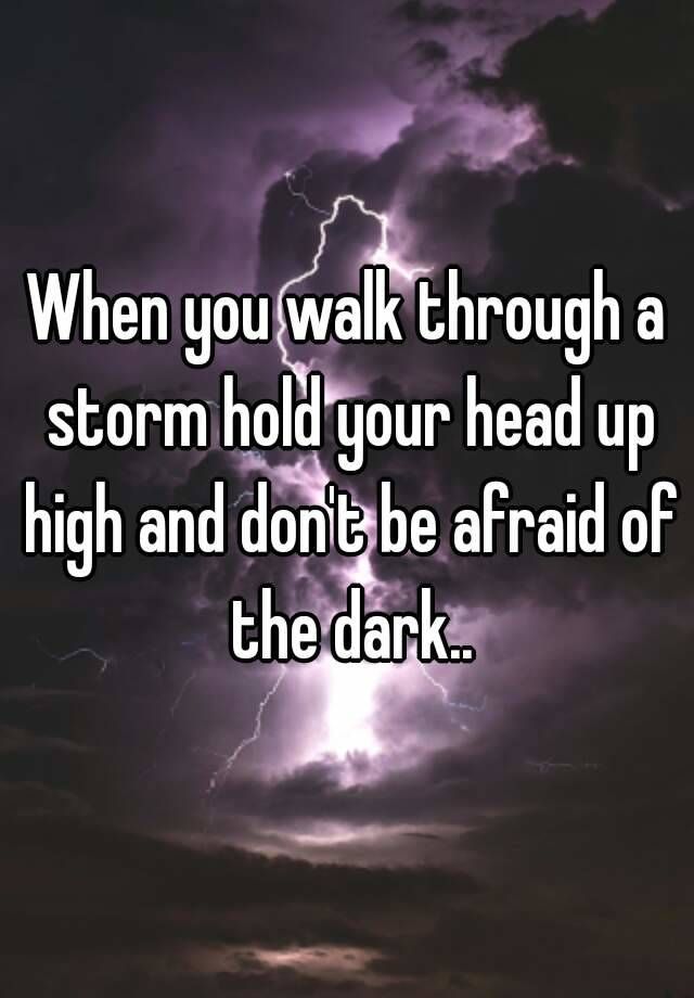 WMERWorldWide's tweet photo. As a Kid, I was afraid of the dark. I always wondered, "How does my Dad walk thru the house in the Dark as if he owns the darkness?"

So, I asked my dad one day...He smiled at me &amp; said, "I am not alone, for God is carrying me, so in the storm I rejoice in the Dark." #Turn2Him https://t.co/IoPrvPgb27