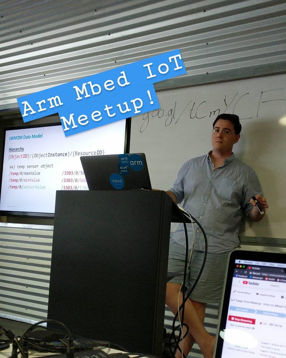 jennymplunkett's tweet image. Learning about the @Arm Mbed Device Management Services at the IoT Meetup today! @ArmMbed #Arm #ArmMbed #IoT