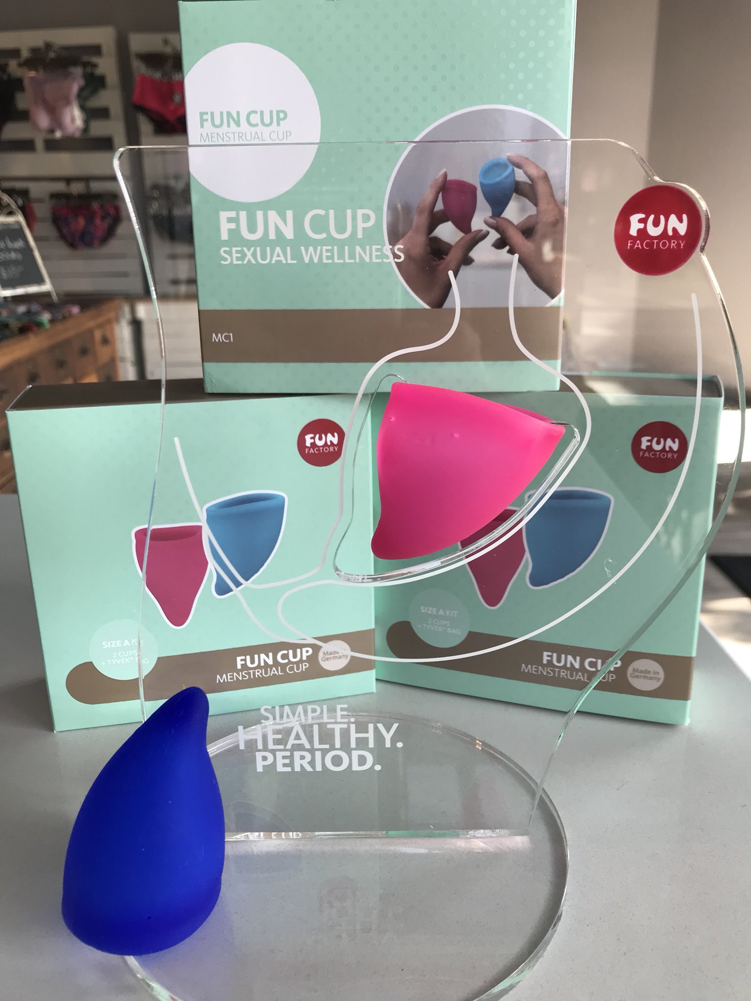 Fun Cup | Ergonomic Menstrual Cup by Fun Factory