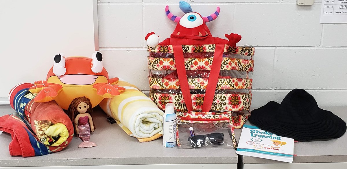 TheLearningDr's tweet image. It’s always a joy to share awesome classroom strategies with others! So @Soldiluv2learn and I packed up our beach bag, set the scene with music and props, and took our talents to #TechSplash2018. Thanks for having us! @Soldiluv2learn #AberdeenConsultants