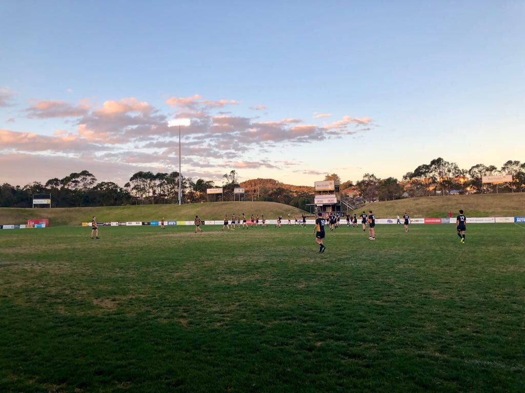 Beautiful setting for last night’s match.