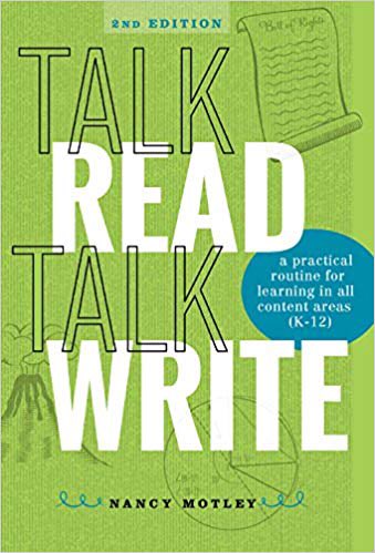 ms_jaramillo's tweet photo. We shared strategies from @nancymotleyTRTW book today. Loved seeing teachers thinking about literacy across content areas!! #matadorfamily #literacy #talkreadtalkwrite @Lfrier01 #SummerSymp18 https://t.co/LJETZI9IvC