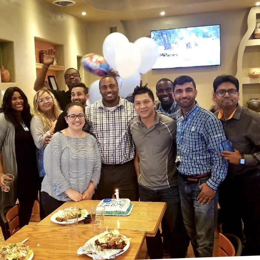 KingKhanRealtor's tweet image. Today is #IHX 1st Birthday. It was my honor to organize #IHXBDAY party. Our team have a lot of fun. Congratulations to all IHX members &amp;amp; special Thanks @ATT great leadership. Best Department in Best Company #IHXBDAY #GSCIHX #EastRegion #ProudATTEmployee