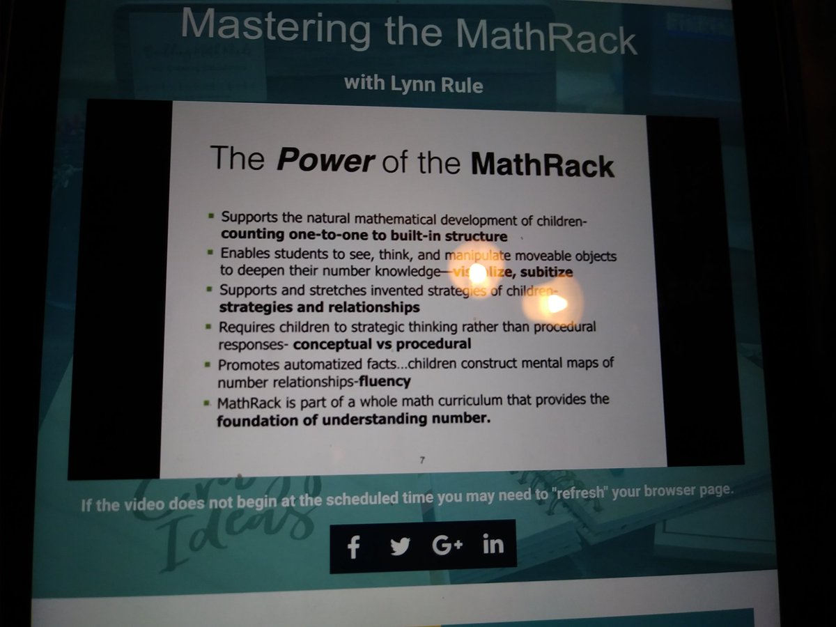 GBPESMath's tweet photo. Wrapping up a night of online PD on my own time and feeling that we will #movemathmountains #Loveit #buildmathminds18 @AACPS_PK5Math https://t.co/ci7wLtVrwR