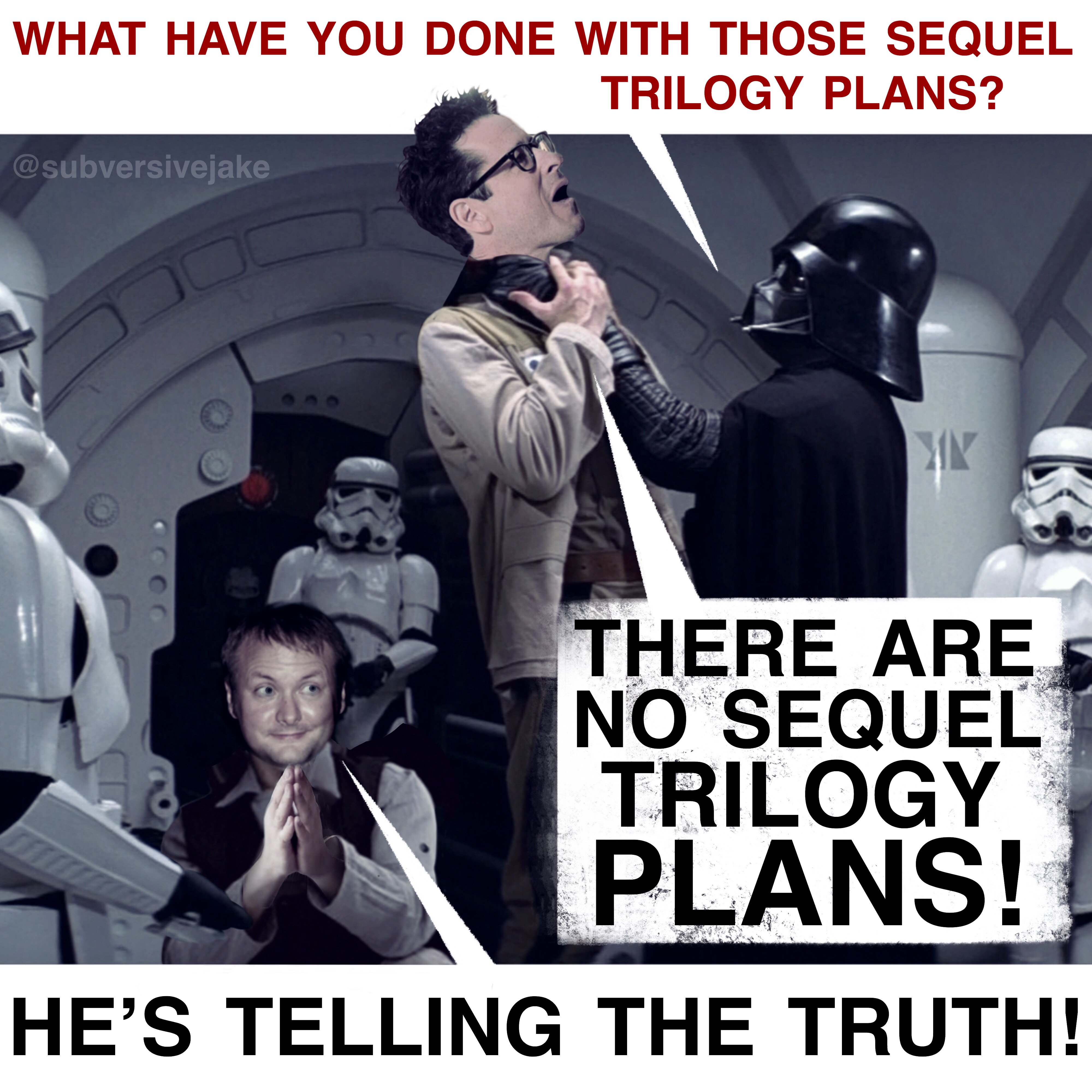 Subversive Jake There Are No Sequel Trilogy Plans Starwars Episodeix Ix