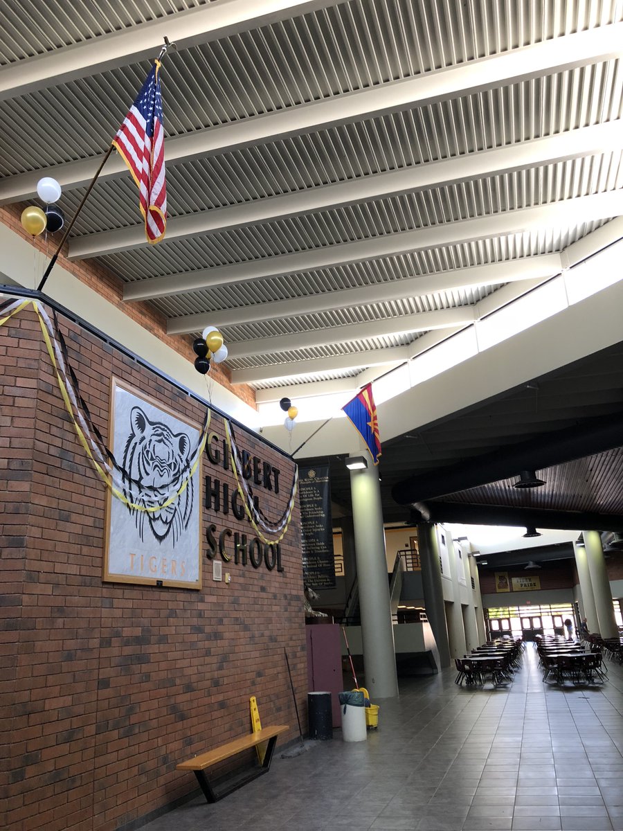 GilbertHSTigers's tweet image. Shout-out to Tiger Crew for getting the campus ready for everyone tomorrow! #OnwardTigers @GHSTIGERCREW