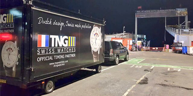 Just in time! Can’t be the Official Timing Partner that missed the boat on their way to Lendy Cowes Week ! ;-)

#lendycowesweek #mycowesweekmoment #redfunnel #landroveruk