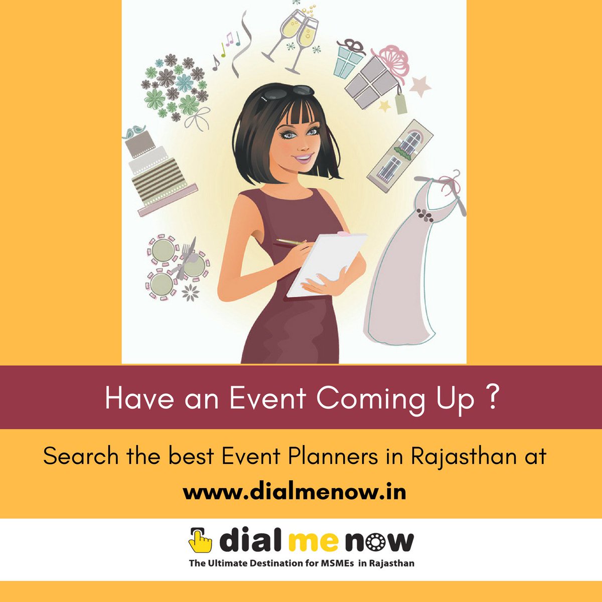 Dialmenow's tweet photo. Hire an Event Planner !!

If you are looking professionals and experienced corporate #event management #company in Jaipur, Rajasthan.
Search at https://t.co/fEygiCiCwB

#event_management #Event_Planner #EventPlannerinJaipur #BestEventPlanner https://t.co/kmWSu9QmSa
