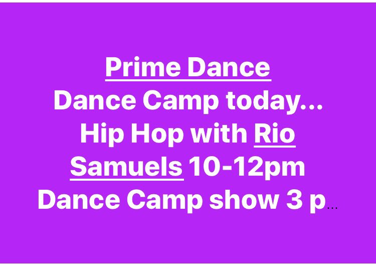 Prime Dance tweet media