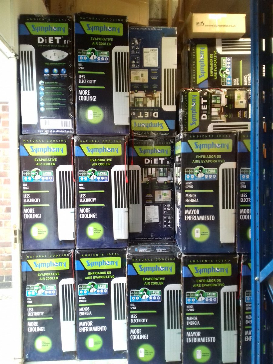 ASKElec's tweet image. The last remaining  stock for the season. Single room coolers only £120.00 
WE have 110 in stock but they won&apos;t be around for long.
Also 9&quot; desk fans available while stocks last. Call for further details