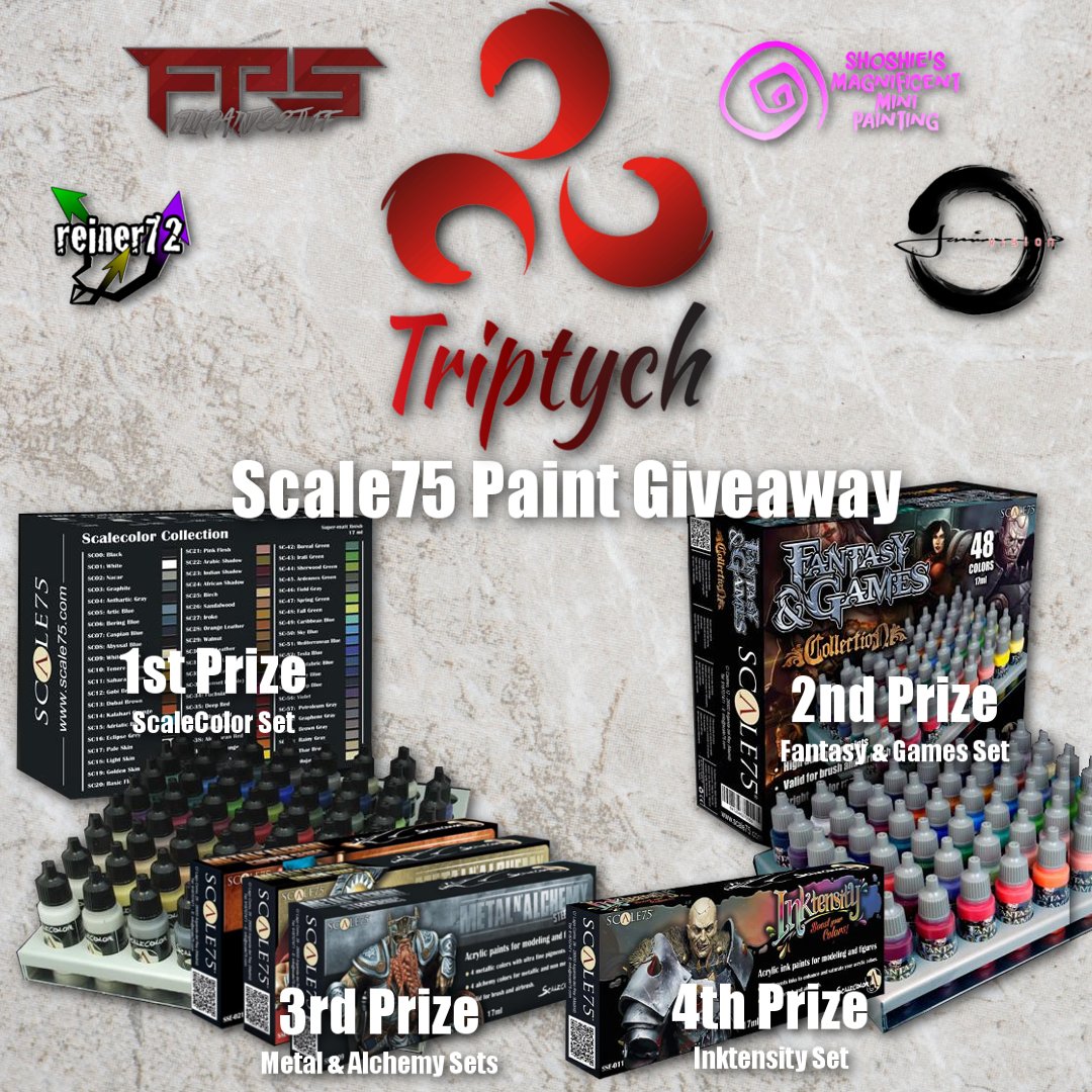 Don't forget folks  - The Big Triptych launch giveaway is on and running. Get on in, get connected and spread the word!  gleam.io/iPhzo/triptych… <a href="/ReTweetStreamer/">#TwitchShare</a> <a href="/TwitchRTCBot/">Twitch Retweet</a> <a href="/Retweet_Twitch/">Twitch Retweet</a> <a href="/Quickest_Rts/">Fastest Retweets</a> <a href="/TwitchReTweets/">TwitchReTweets (Fan page)</a> <a href="/TwitchRetweetsU/">TwitchRTs</a>