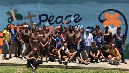 Outstanding Leadership from Div Manager Mike Alberni, BD ASM Danny Lagomasino, Community Champions Jose Gonzalez and Servio Montiel and the UPS Homestead team serving meals at "Bridge to Hope" center. What a great way to serve our local communities! #Neighbor2Neighbor, #WeAreUPS,
