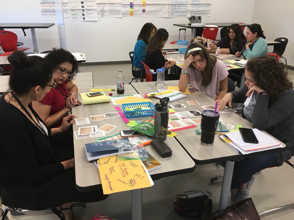 HazelCmtz's tweet photo. Amazing first day at Dual Language Phase I: The Foundations training! It’s great to see the passion for learning in our teachers! Tomorrow is Phase II: The Bridge, at 1pm. See you tomorrow! #MPACTManor #Multilingualmanor @BIL_ESL_Dept https://t.co/CIw6w4K7jI