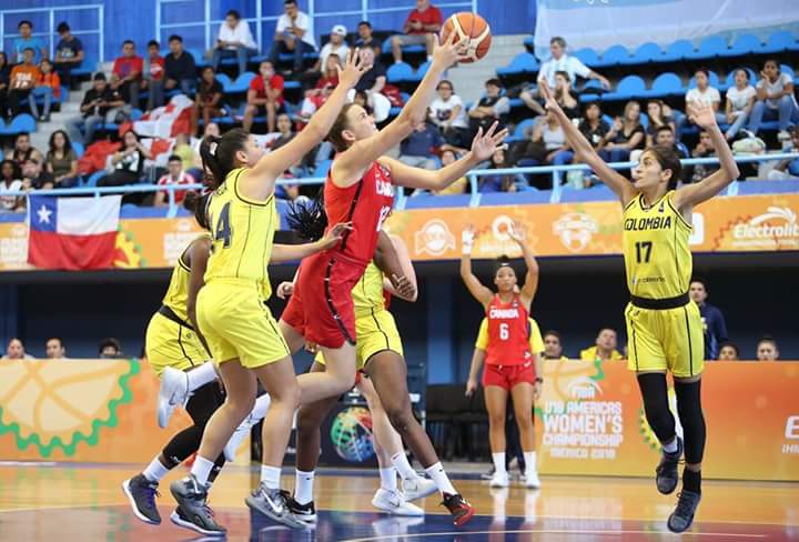 GoSportsBasket's tweet photo. 🔊 #GoSportsInforma
Caímos en el debut del Campeonato FIBA Sub-18 Femenino de las Américas 😥😣
🇨🇴 #Colombia 49-73 #Canadá 🇨🇦
📸 @FIBA
#VamosGuerreras #FuerzaTricolor #Baloncesto 🏀 https://t.co/TMHaLzw04W