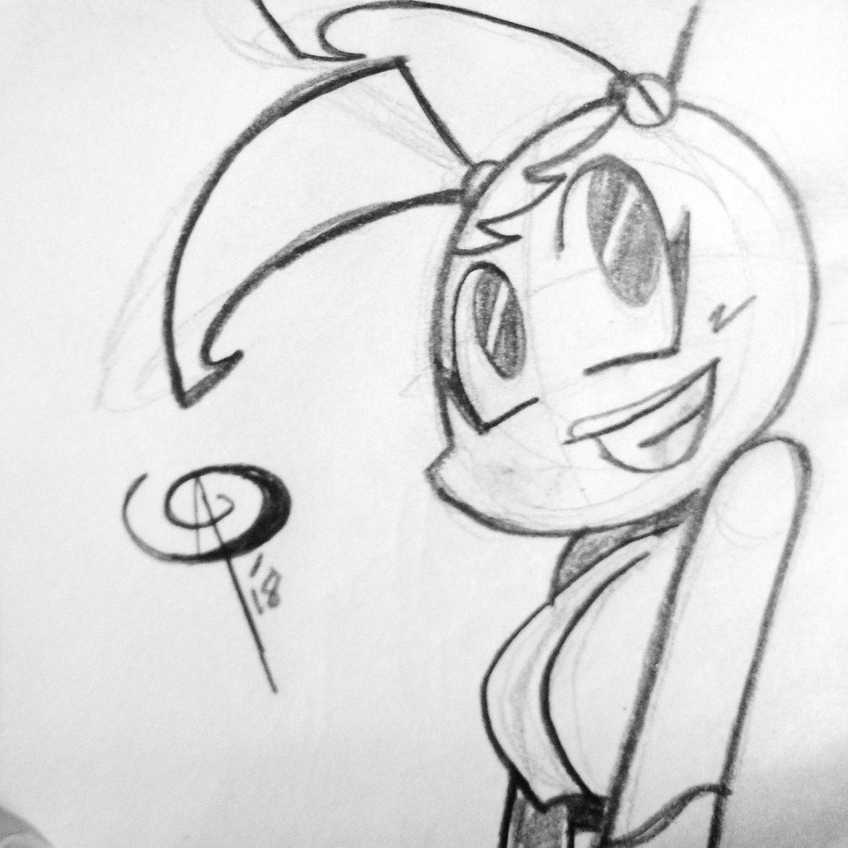 RT @Chillguydraws: Sketch-a-day 211
Jenny Wakeman from My Life as a Teenage Robot https://t.co/nxUKlO2Jqx