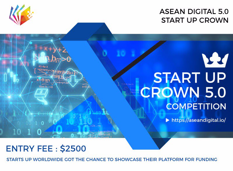 ASEAN5_0's tweet photo. Start Up Crown 5.0 Pitch
Join us for funding. 

#pitch #funding #2526September2018 #Bangkok https://t.co/1domJ272er