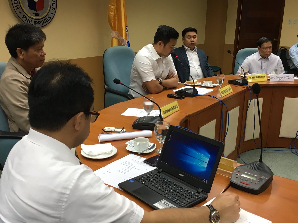 Ongoing Marinduque Transportation Stakeholders’ Meeting at House of Representatives.