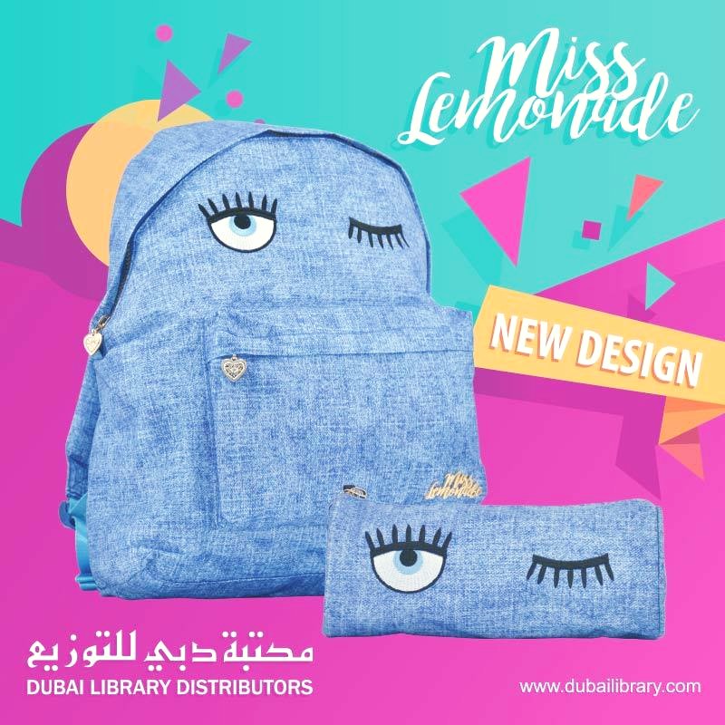 dlddubai's tweet photo. Back to School 2018 - Back Pack Miss Lemonade Denim
https://t.co/2ArxhtEbcL
#backtoschool #backtoschool2018 #misslemonade #dkt #teens #trolleybag #backpack #lunchbag #pencilcase #stationary #schoolsupplies #officesupplies #artsandcrafts #dubai #uae #dubailibrarydistributors https://t.co/WR6XZUtXOs