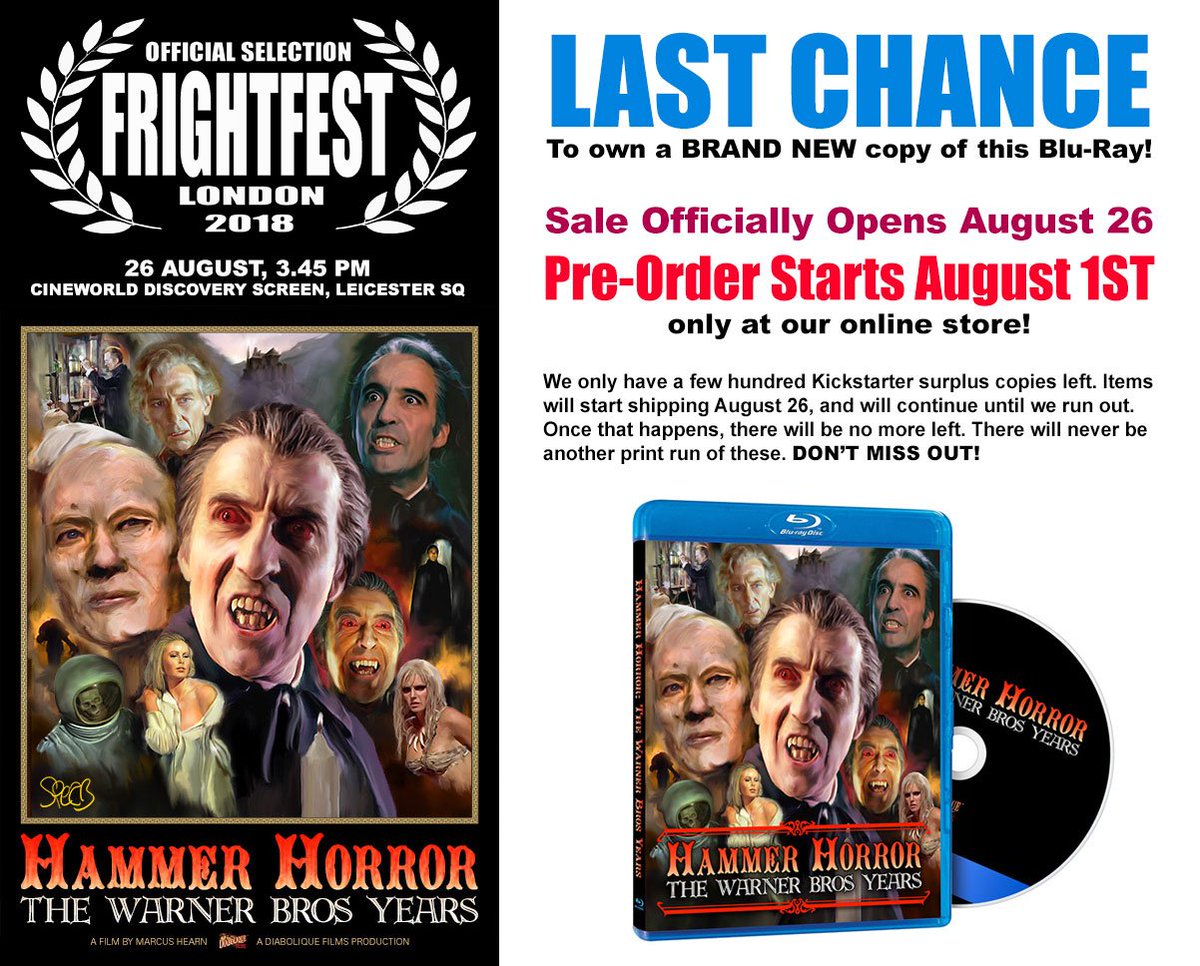 DiaboliqueFilms's tweet photo. As promised, folks, our PRE-ORDER sale starts today! Reserve your blu-ray here: https://t.co/ebY9GWpVB3 https://t.co/2Tiy7vLtop