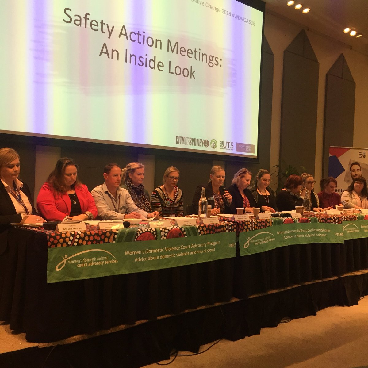womenssafetynsw's tweet photo. Ever wondered what happens at a Safety Action Meeting to support women at risk of serious harm? An Inside Look at the #wdvcas18 conference @wdvcasnsw https://t.co/Qya3eL5D75