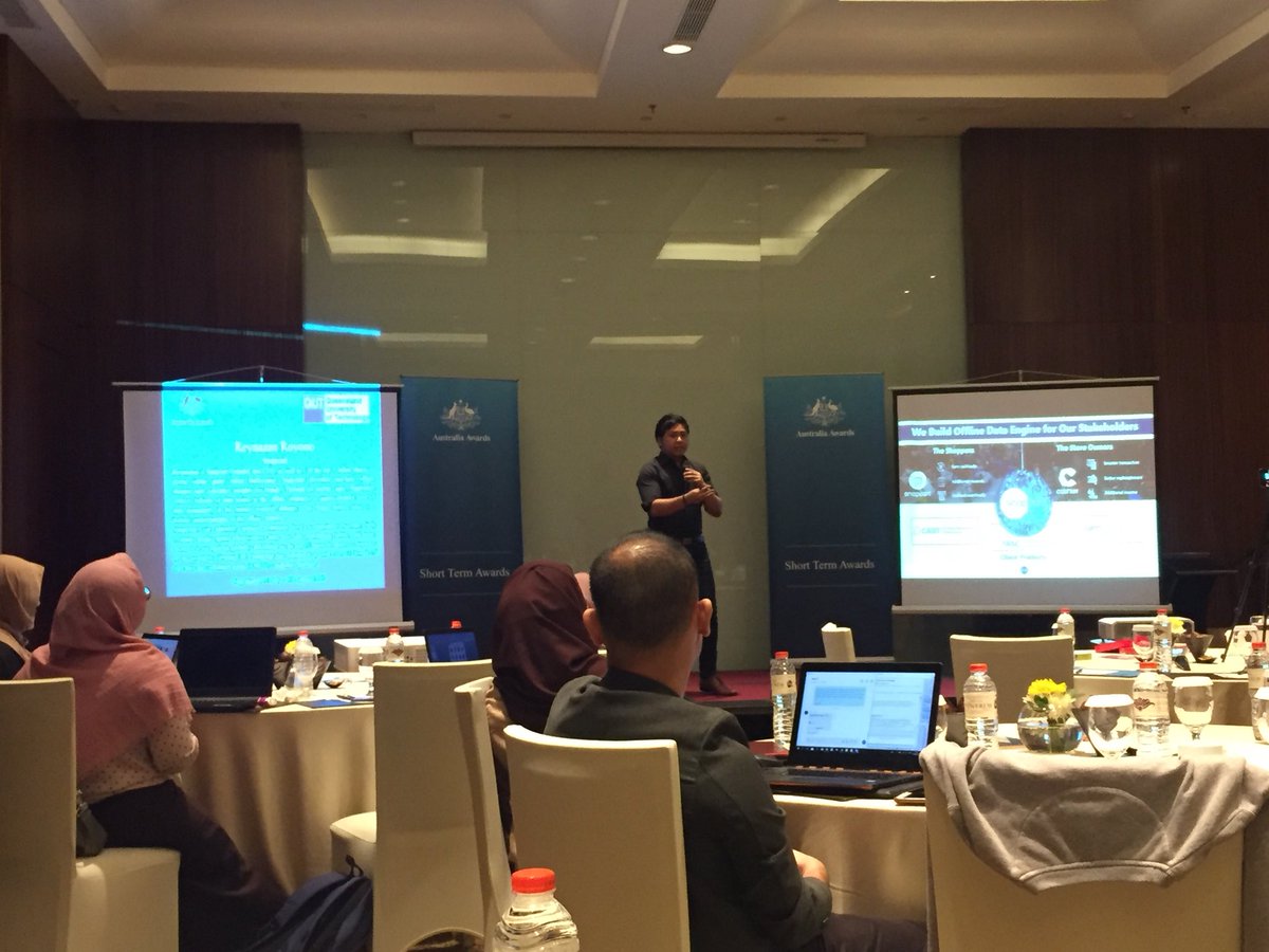 VChristaldi's tweet photo. Last but not least, Reynazan Royono, founder and CEO of @snapcartglobal, one of the few Indonesian startups that has managed to expand globally, from South East Asia to Brazil. @AustraliaAwards #TechScaleUpID https://t.co/1qAdJQNMf1