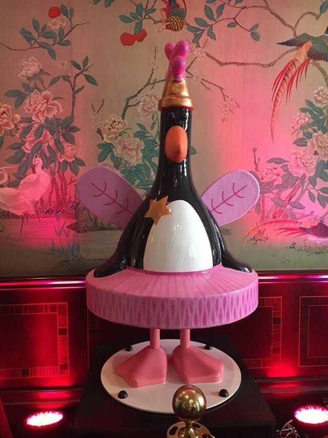 Light on his feet and full of grace, twirling 'Prima Featherina', painted by <a href="/rubypaperparade/">ruth broadway</a>, is doing a perfect plié for all to see! Complete with a twinkling tiara and layered tutu, stop by sponsor <a href="/BristolMarriott/">BristolMarriottRoyal</a> for a pas a deux! #SculptureOfTheDay