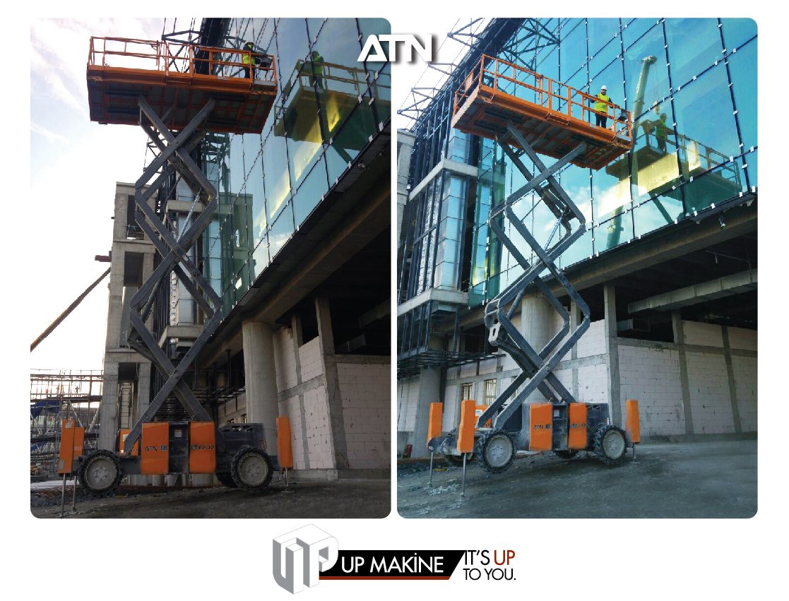 29 Ekim’de açılacak olan İstanbul YeniHavalimanı projesinde görev alan ATN CX12 dizel makaslı lift ekibin,dar ve engebeli alanlardaki en büyük yardımcılarından biriydi.ATN CX12 dizel makaslı liftler,UP Makine garantisi, sınırsız satış sonrası hizmetleriyle Türkiye’de! #ItsUpToYou