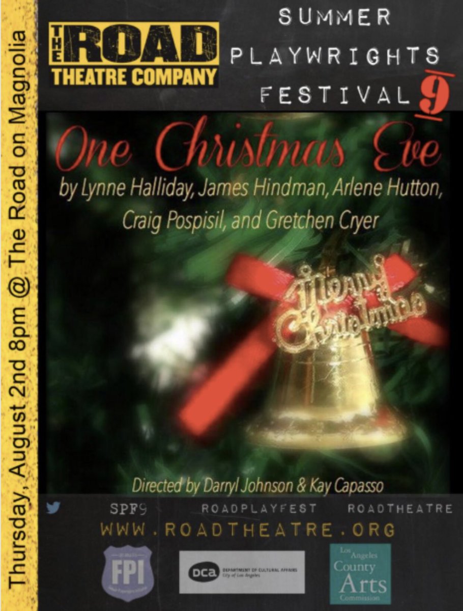 cjoellet's tweet photo. Super excited to be a part of this year’s ROAD’s Summer Playwright’s Festival in “One Christmas Eve” at the Magnolia space tomorrow night 8/2 at 8pm - acting alongside the incredible Merrick McCartha and expertly directed by Kay Capasso #spf9 #theroadtheatrecompany https://t.co/rxmodWZeTb