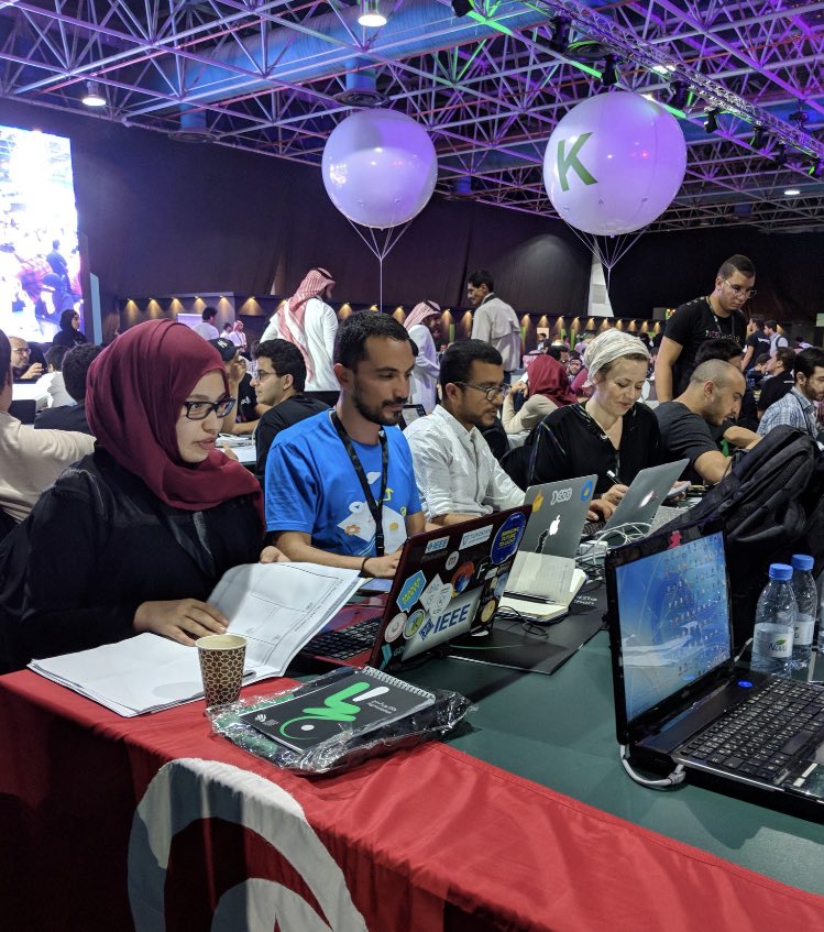 ItentertainSa's tweet photo. #Saudi Arabia achieves Guiness World Record for the most participants in a hakathon 🏅👏🏼

The 36-hour hackathon attracted 3,000 developers from all across the world 🌎 
#هاكثون_الحج #Hajj_Hackathon https://t.co/mJlaYXVwZM