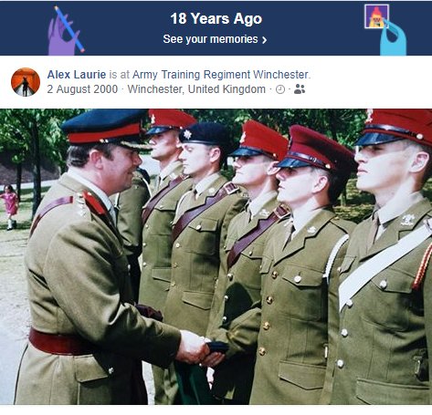 18 years ago today I passed out of basic training. Good times 😆

#KingsRoyalHussars #BritishArmy #Cavalry #RoyalArmouredCorps