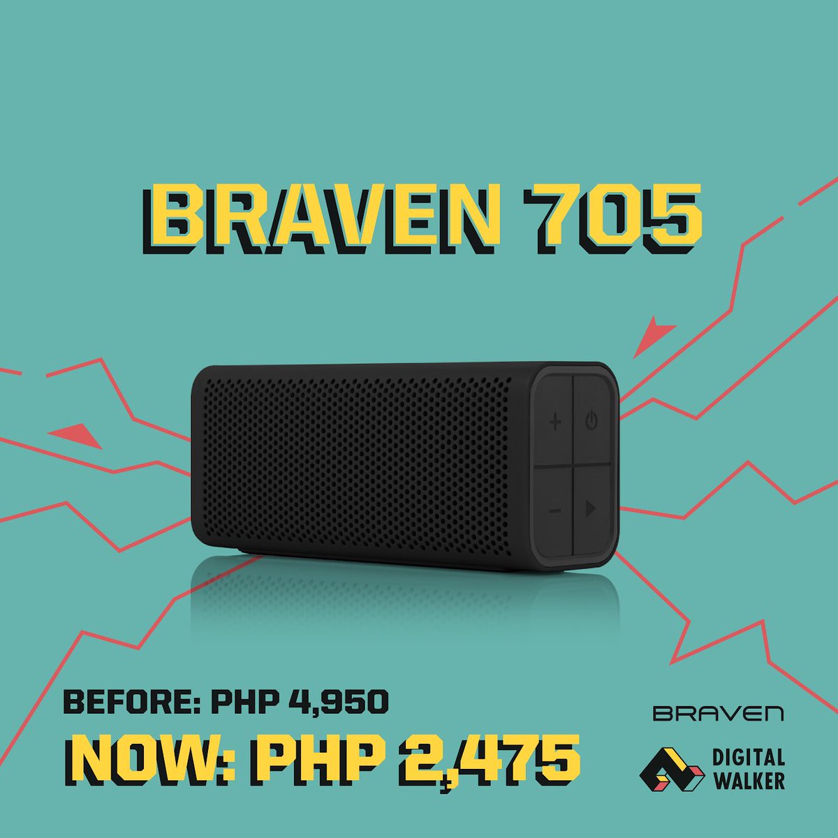 digitalwalkerPH's tweet photo. THE GREAT SPEAKER SALE!!

Listen to your jams like never before with these super portable speakers that gives you non-stop bright music!

Get these today at Digital Walker! Hurry! Limited stocks only.

#Yell #Coloud #Braven 
#DigitalWalker https://t.co/JtjcRPf2cP