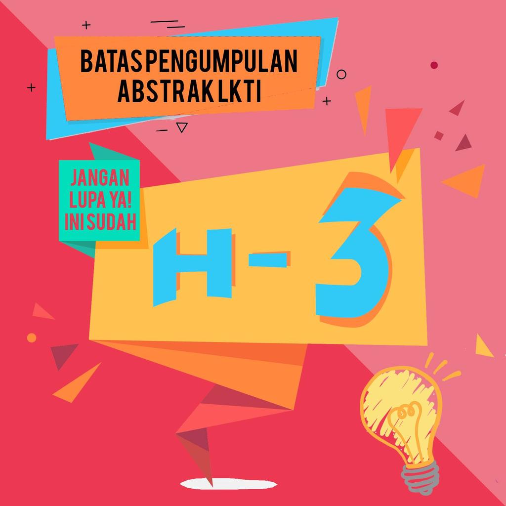 📣ATTENTION FOOD FIGHTERS📣

Kami ingatkan bahwa PENGUMPULAN ABSTRAK SFCC 2018 TUTUP 3 HARI LAGI!! 😲

Buat kalian yang mau mengumpulkan, langsung aja kirim FORMULIR DAN ABSTRAK kalian ke sfcchimfest@gmail.com dan konfirmasi ke 087765020333 (Fransiska Dewi)