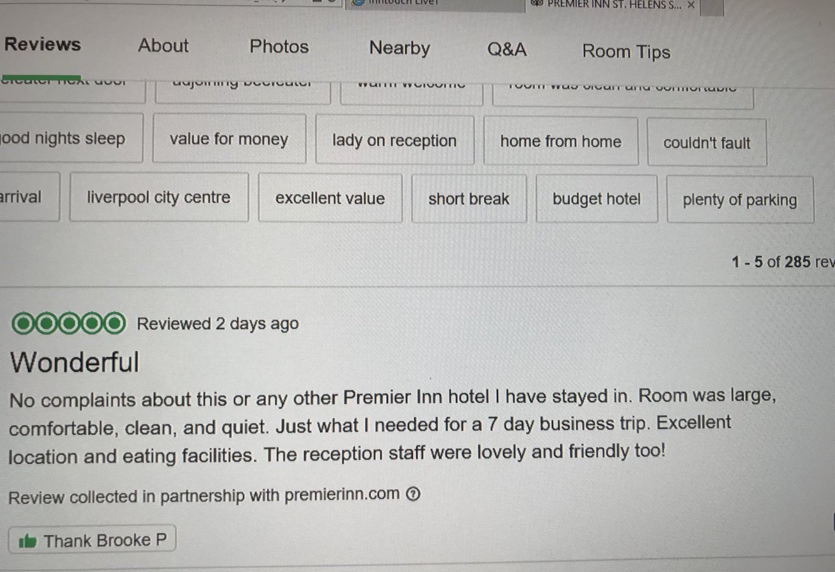 Lovely ⭐️⭐️⭐️⭐️⭐️ review for us and the @beefeatergrill ... Team work💜💁‍♀️🙋🏼‍♀️💪🏻 <a href="/collette_weldon/">Collette Weldon</a> <a href="/kerrylawson16/">Kerry Lawson</a> <a href="/SDEBDD/">simon ewins</a> <a href="/AndyFr4ncis/">AndyFr4ncis</a>
