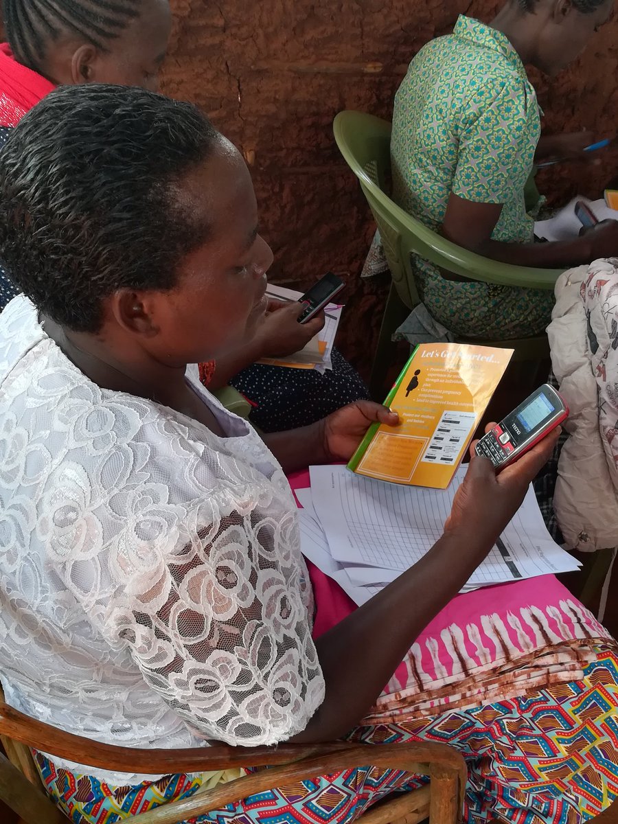 Digital #tools for #health systems are key towards achieving #UHC. They provide real time #data which is key in decision making. A #CHW from #Kitui County undergoes training on how to use an #SMS based tool for reporting at #community level. <a href="/Medic/">Medic</a> #GH #CMMB