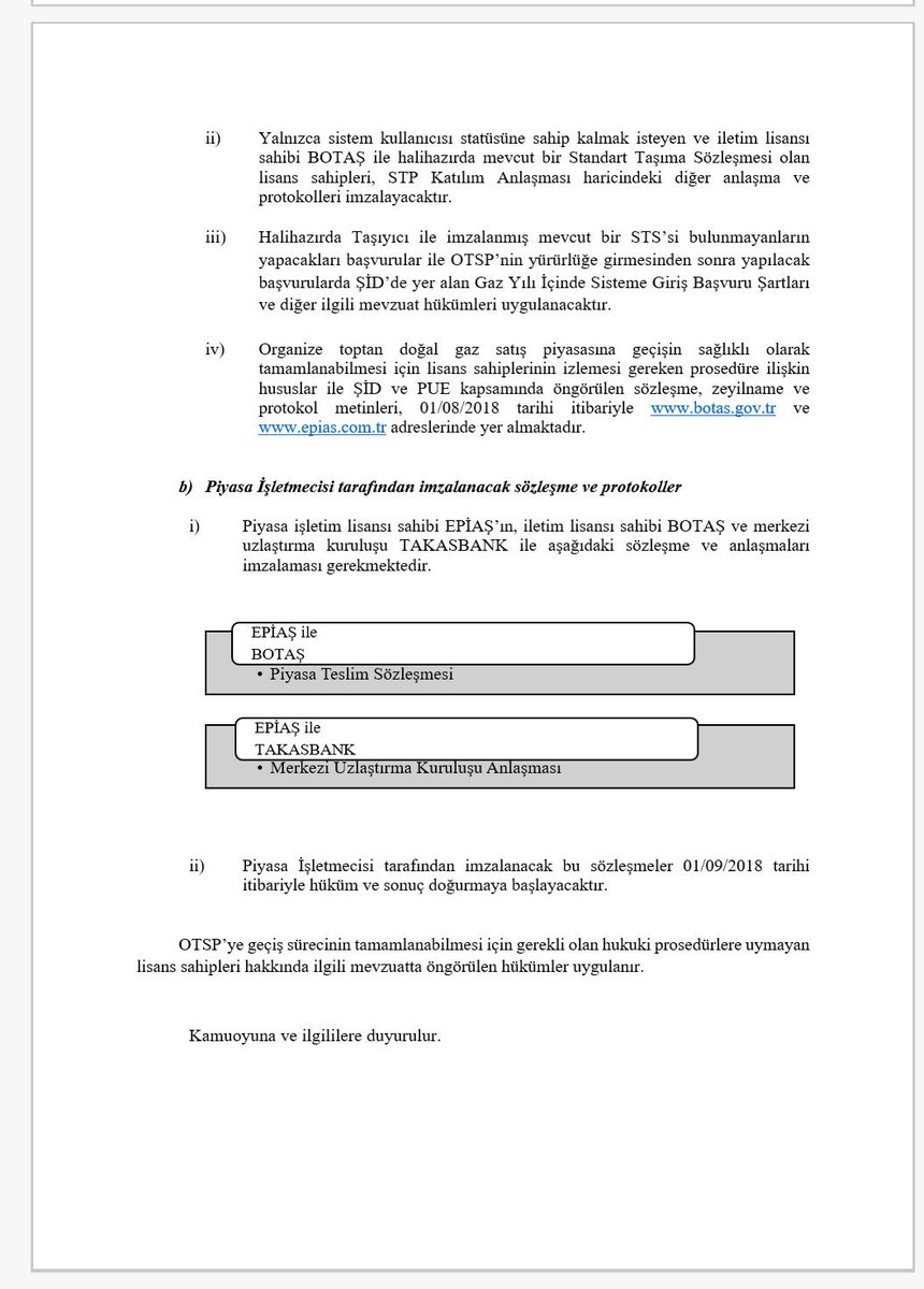 DasdemirHuseyin's tweet photo. Organize Toptan Doğal Gaz Satış Piyasası'nın 01 Eylül 2018 günü resmi işlemlere başlaması hakkındaki duyuru Kurum internet sitesinde yayımlanmıştır.  #enerji #doğalgaz #ticaret @bulentkayafb
@epiastr https://t.co/iKAyv2VoEE https://t.co/59SdVzo3iv