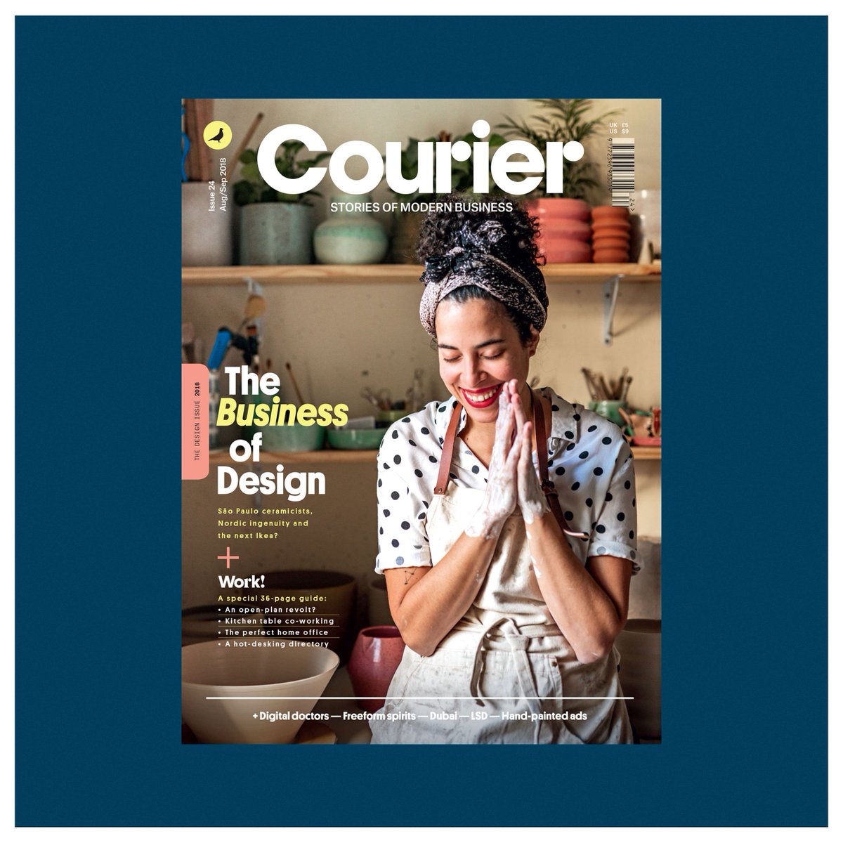 Courier Issue 24: The business of design + @babylonhealth's big ol' ambitions to transform healthcare + microdosing in the office + partnering up with Disney + what it takes to survive at Revolut + Europe's first female founder fund <a href="/VoulezCapital/">Voulez Capital</a> + much more...