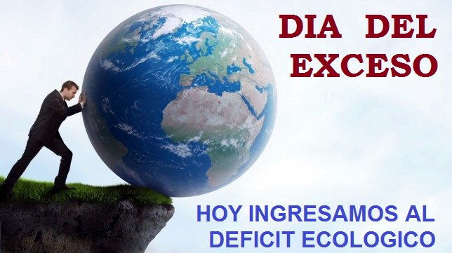 EGudynas's tweet image. Ayer cruzamos el umbral y desde hoy entramos en déficit ecológico planetario. Ya se necesitan 1,7 planetas tierra para alimentar el consumo, y el deterioro se acelera. Día del Exceso: mi análisis en:
ambiental.net