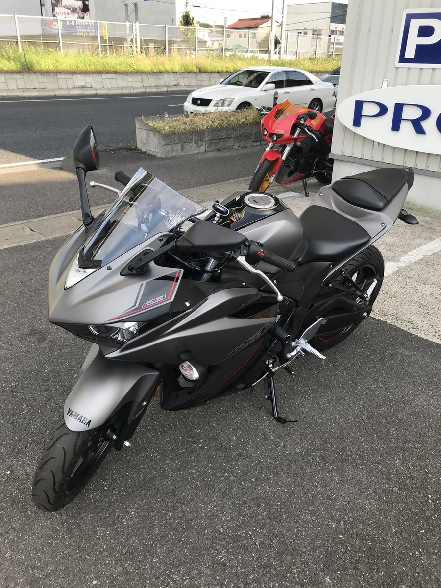 yamarider619's tweet photo. やっと！！念願の！！！
YZF-R3納車しました！！✨
買いたいと思い続けて約2年…
楽しすぎてそのまま100km走ってきましたw
ツーリング仲間全然いないので、お誘い心からお待ちしております🙇‍♂️

#納車
#yzfr3
#ひよっこライダー
#YAMAHAが美しい
#ツーリングのお誘いお待ちしております https://t.co/wEIdAiTYvN
