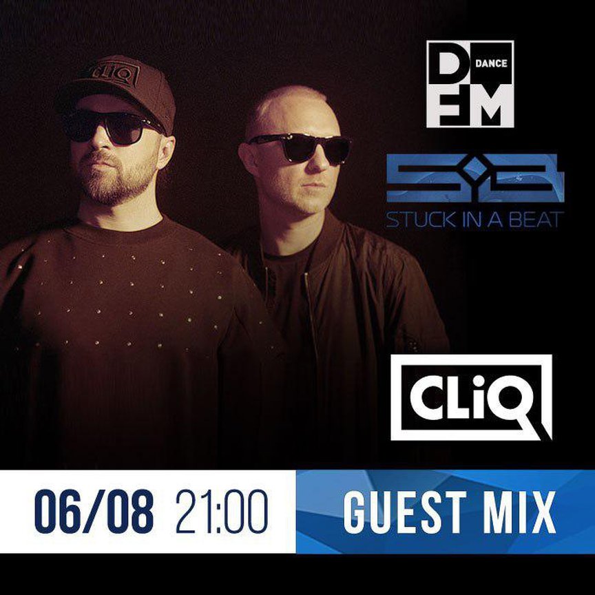 StuckInABeat's tweet image. 6 августа гостевой микс в радио шоу Романа Александрова STUCK IN A BEAT представит проект CLiQ: Robin M и Max Reich.
@cliq
Не пропусти и делай громче! 💥
Старт в 21:00 по Москве.
#dfm #stuckinabeat #romanalexandrov #guestmix #cliq #robinm #maxreich