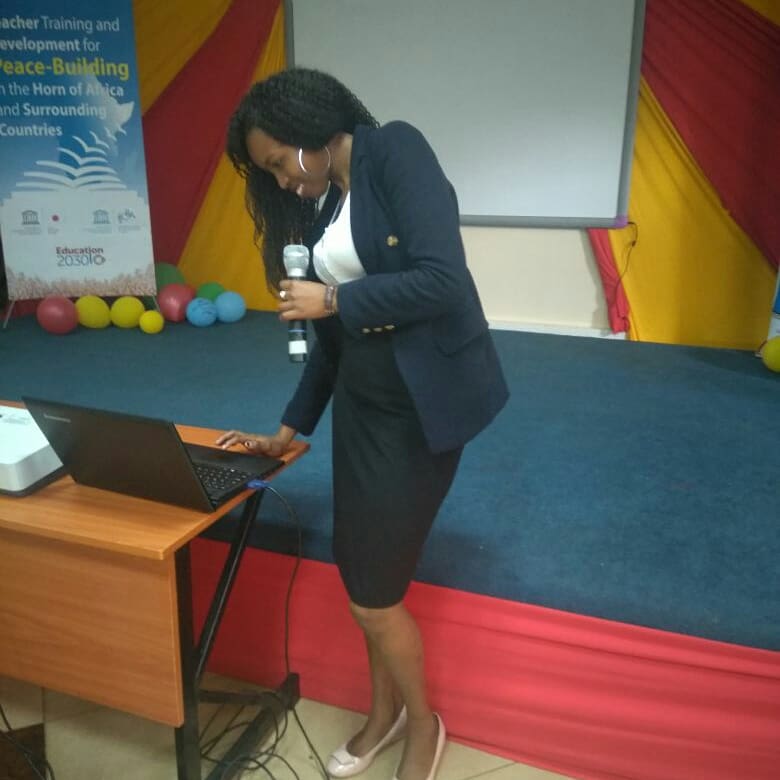 CorazonBore's tweet photo. At the Teachers Training and Development for Peace Building in the Horn of Africa and Surrounding countries @Kenyatta University. #TeachersforPeace
#TransformativePeace https://t.co/GMpIaid9mZ