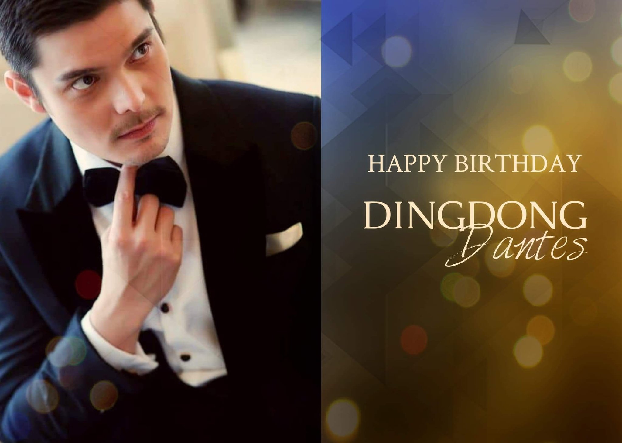 Happy Birthday to our King, Mr. Dingdong Dantes. Have a blast! 