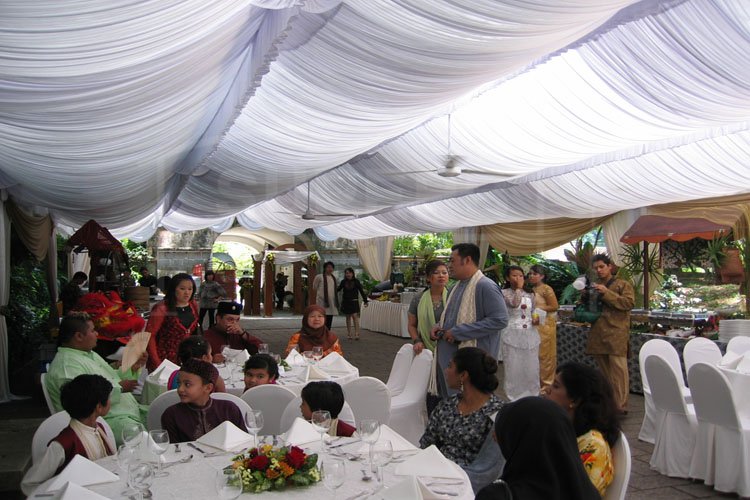 Beautiful Wedding Tent and Decor