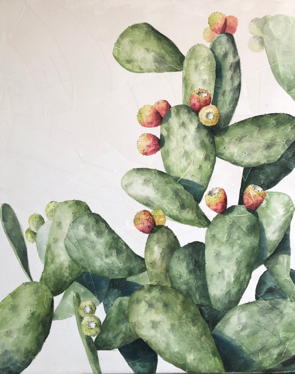 Obra disponible / Chumbera 80 x 100 cm
Acuarela sobre tela
#acuarela #watercolor #drawing #picture #chumbera #higoschumbos #naturaleza #mediterraneo #murcia #drawing #galleryart #canvasart #mediterranean #sur #pintoresespañoles #art #arte #ignaciomuñoz