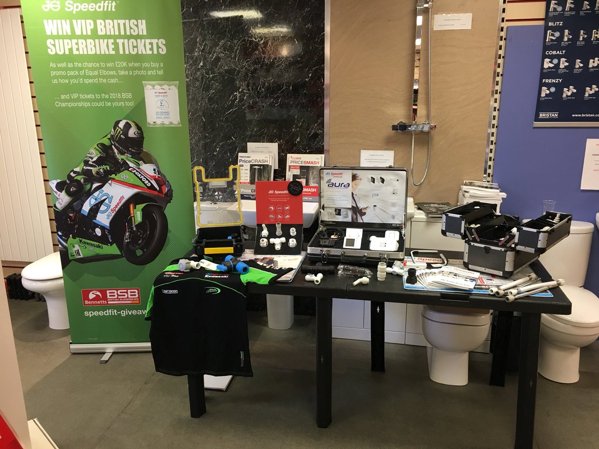 stevejgtech3's tweet photo. Get yourselves down to @plumbaseuk Stockton trade morning and have a chat about all things @JGSpeedfit. Have a bacon roll and be in with a chance to win polo shirts, a tech bundle or £20k #speedfitgiveaway https://t.co/ii9o032bQB