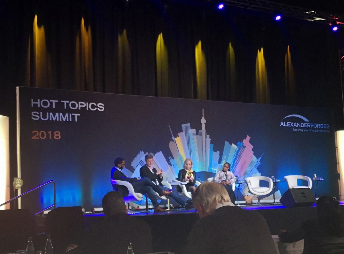 asherjustin's tweet photo. It's the @alexforbes #AFHotTopics Summit today at the Sandton Convention Centre. https://t.co/jma92IV6G6