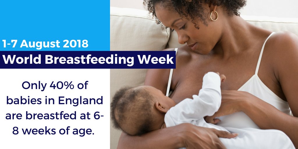 RCPCHtweets's tweet photo. In England, only 40% of babies are breastfed at 6-8 weeks of age, giving us one of the lowest breastfeeding rates in Europe. This #WBW2018, we are joining forces to protect, promote and support breastfeeding. Read the RCPCH Position Statement here: https://t.co/oVvTDQa2CV https://t.co/XGy2KZg8S2