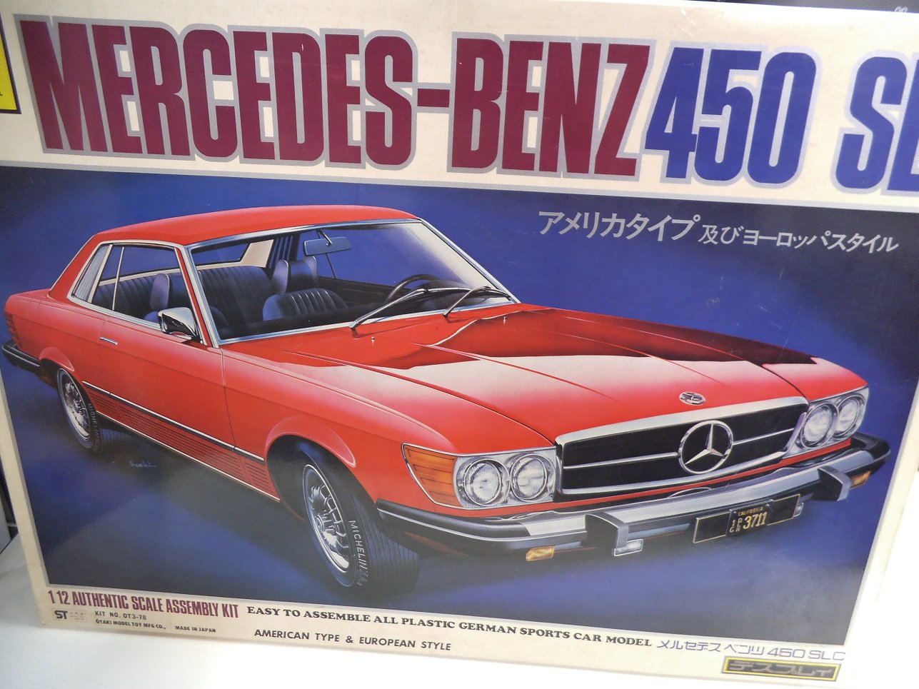 50%OFF】 プラモデル 1/12 メルセデスベンツ OTAKI 450SLC プラモデル